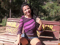 Rough pounding of a hot Latina milf