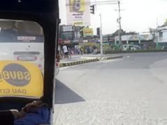 Asian teen whore loves sucking a wet white fat cock