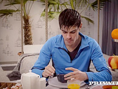 Cute Waitress Ready to Earn Forgiveness