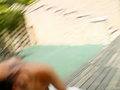 KYRA BLACK in Ebony babe Kyra has anal