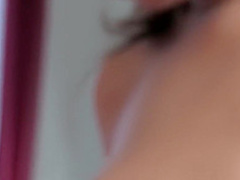 Angel curious to have a taste of my cock