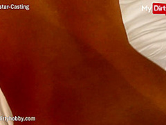 MyDirtyHobby - First porn casting ends with a huge cumshot for cute teen