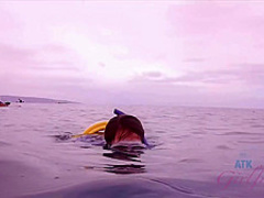 Snorkeling Leads To Fucking With Aria with Aria Skye