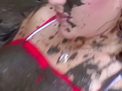 Matee Blonde in Mud Part1