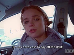 Big titted babe is often having sex with her landlord, to pay the rent for the month