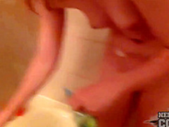 Heather Back With HUGE Dildo