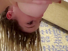 Maren Hill Bent Over And Toyed From Behind with FreckledRED