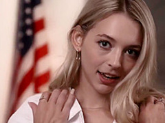 Lily Larimar Is A Slutty, Blonde Schoolgirl Who Likes To Get Fucked Hard, Until She Cums