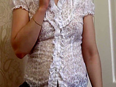 Sweet Lollipop In Hairy Pussy Is A Pleasure. Today, A Brunette In A Short Skirt Masturbates With A Chupa Chups And Then Sucks It. Is The Candy Even Tastier?