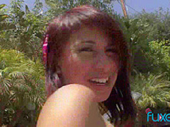 Cute Asian teen Zoey Bennett
