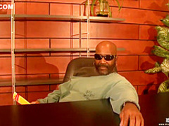 Seductive, Caucasian Milf With Red Hair, Janet Mason Sucks And Rides A Big, Black Cock, Every Day