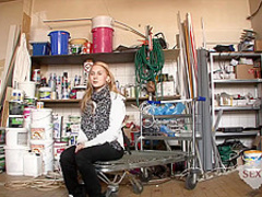 Sweet Blonde Is In A Gangbang Getting Fucked