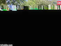 MyDirtyHobby - Outdoor stranger fuck with petite amateur