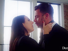 Angela White - Strangers On A Plane Hd