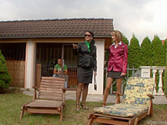 Naughty Wife Teases Her Husband With Friend