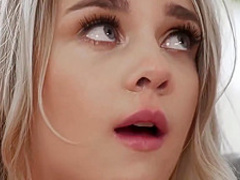 Naughty Teen Gabbie Carter Swallows Daddys Enormous Dick Before Xxx Fuck