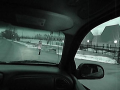 Spycam adult pussy masturbation from taxi passenger