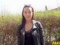 Carolina Star In Russian Fucked on a Car for Money