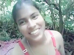 Tamil village girl outdoor fuck