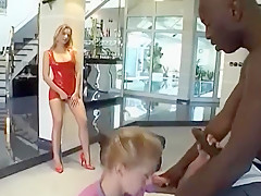 Superb Interracial Cunilingus immoral record