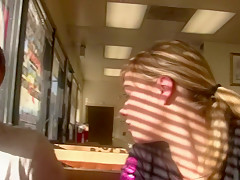 Crazy pornstar Nicole Ray in fabulous outdoor, blonde porn video