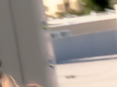 Crazy pornstar Nicole Ray in fabulous outdoor, blonde porn video